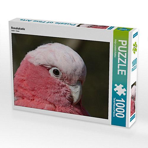 Puzzle CALVENDO Puzzle Rosakakadu - 1000 Teile Foto-Puzzle glückliche Stunden Kinder