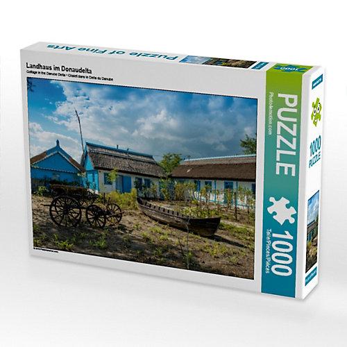 Puzzle CALVENDO Puzzle Landhaus im Donaudelta - 1000 Teile Foto-Puzzle glückliche Stunden Kinder