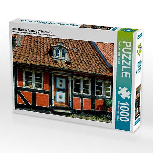 Puzzle CALVENDO Puzzle Altes Haus in Faaborg (Dänemark) - 1000 Teile Foto-Puzzle glückliche Stunden Kinder