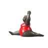 Statuette femme rouge H65cm