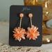 J. Crew Jewelry | J, Crew Peach Pink Jewels Ball Cluster Earrings | Color: Gold/Pink | Size: Os