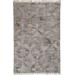 Elstow Eco Moroccan Ornamental Mosaic Accent Rug, Blue/Tan/Brown, 2ft x 3ft - Weave & Wander 890R0818GRYMLTP00