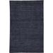 Legros Premium Contemporary Wool Rug, Navy Blue, 5ft x 8ft Area Rug - Weave & Wander 888R6701NVY000E10