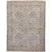 Ramey Vintage Space Dyed Wool Rug, Natural Tan/Gray, 5ft x 7ft - 6in Area Rug - Weave & Wander 879R8801STN000E70