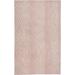 Oliena Modern Art Deco Rug, Blush Pink/Champagne, 9ft-6in x 13ft-6in Area Rug - Weave & Wander 874R8792BLH000H50