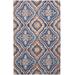 Veran Geometric Ornamental Rug, Diamonds, Rust/Ivory, 9ft x 12ft Area Rug - Weave & Wander 868I8072BLURSTG00