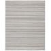 Foxwood Handmade Wool Rug, Neutral Stripe, Tan/Ivory, 9ft x 12ft Area Rug - Weave & Wander KTNR8018BRNGRYG00