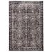 Alexander Distressed Ornamental Rug, Charcoal/Ivory, 10ft x 13ft - 2in Area Rug - Weave & Wander 670R3680CHLGRYH13