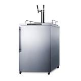 "24"" Wide Outdoor Kegerator - Summit Appliance SBC635MOSHVTWIN"