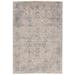 Alexander Distressed Ornamental Rug, Light Gray/Ivory, 10ft x 13ft-2in Area Rug - Weave & Wander 670R3682LGY000H13
