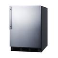 "24"" Wide Built-In All-Refrigerator, ADA Compliant - Summit Appliance FF6BKBISSHVADA"