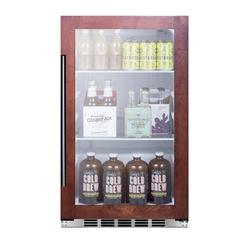 Shallow Depth Indoor/Outdoor Beverage Cooler - Summit Appliance SPR489OSPNR