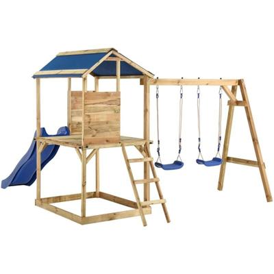 Vidaxl - Spielturm,Klettergerüst Imprägniertes Kiefernholz Image