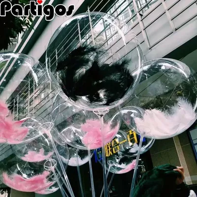 Ballons Bobo à hélium en PVC Tra...
