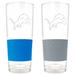 Detroit Lions 22oz. Logo Score Pint Glass Two-Piece Set