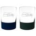 Seattle Seahawks 14oz. Commissioner Rocks Glass Two-Piece Set