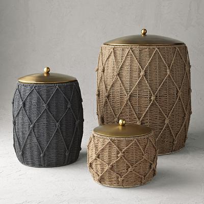 Wellfleet Baskets - Natural, Medium Natural - Frontgate