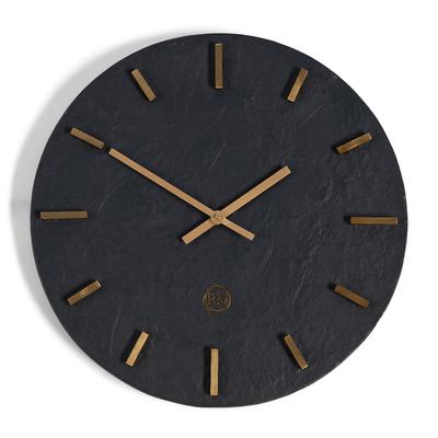 Riviera Maison - Harlem Wall Clock Dekoration Schwarz