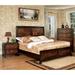 Furniture of America Sigh Rustic Walnut Solid Wood 3-piece Bedroom Set