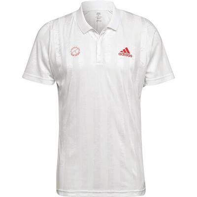 adidas Herren FREELIFT ENGINEERED TENNIS POLOSHIRT, Größe XXL in Pink