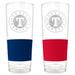 Texas Rangers 22oz. Logo Score Pint Glass Two-Piece Set