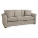 Braxton Culler Bridgeport 85" Flared Arm Sofa Bed w/ Reversible Cushions Other Performance Fabrics in Gray/Brown | 35 H x 85 W x 38 D in | Wayfair