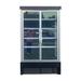 Cooler Depot 37.9 cu.ft. Merchandising Refrigerator in Gray | 81 H x 47 W x 28 D in | Wayfair C3-G