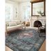 Blue/Gray 60 x 0.38 in Area Rug - Loloi II Margot Oriental Ocean/Brick Area Rug feat. CloudPile Polyester | 60 W x 0.38 D in | Wayfair