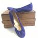 J. Crew Shoes | J. Crew Cece Purple Suede Ballet Shoes Sz7 | Color: Purple | Size: 7