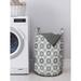 East Urban Home Ambesonne Geometric Laundry Bag Fabric in Gray | 12.99 H x 12.99 W in | Wayfair 856092A72A95467AA945D45AA4DDEA48