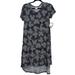 Lularoe Dresses | Lularoe Disney Carly Dress Size Xs Black/White | Color: Black/White | Size: Xs