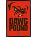 Cleveland Browns 24.25'' x 35.75'' Framed Dawg Pound Poster