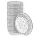 Nicole Fantini Disposable Aluminum Round Foil Pan Aluminum in Gray | 3 H in | Wayfair NC00567-100