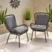 Bay Isle Home™ Mccaskill Patio Chair w/ Cushions in Gray | 33.75 H x 25 W x 28 D in | Wayfair 119792B5105845B18F6639C1DBE454E0