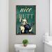 Trinx Pair Of Boston Terriers - Nice Butt Gallery Wrapped Canvas - Bath & Laundry Pet Illustration Decor, Black & Bathroom Decor Canvas | Wayfair