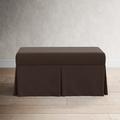 Birch Lane™ Wyatt Upholstered Flip Top Storage Bench Upholstered, Linen in Brown | Wayfair 3AC606DEB2754940AB2FA1AB543E7BDD