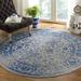 Blue 120 x 0.43 in Area Rug - Bungalow Rose Olius Abstract Grey/Area Rug Polypropylene | 120 W x 0.43 D in | Wayfair