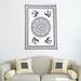 Dakota Fields Cotton Bohemian Hippy Tapestry Cotton in Black/White | 45 H x 30 W in | Wayfair 929F76F423074475B631CC72847635C3