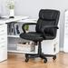 Latitude Run® Executive Chair Upholstered in Black/Gray | 39.25 H x 24 W x 27.25 D in | Wayfair E20EEA55676E4477A13CFC8CC40259B9