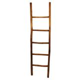MGP 60" H Teak log ladder (Teak) Wood/Solid Wood in Brown | 60 H x 19 W x 2 D in | Wayfair TL-60