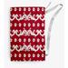 Canora Grey Floral Flourish Pattern Laundry Bag Fabric in Red/Gray/White | 36 H in | Wayfair F008C11C9D35479984E6457E3FCE022F