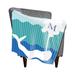 East Urban Home Whale Fleece Throw Microfiber/Fleece/Microfiber/Fleece in Blue/Green | 40 H x 30 W in | Wayfair 52C906CA7B7E4A8DAAA27EE19A0D3FE4