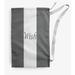 The Holiday Aisle® Wish on a Stripe Christmas Laundry Bag Fabric in Gray | 29 H in | Wayfair 6BB1CE3999104E039765919EC9950599