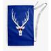 The Holiday Aisle® Cool Dude Holiday Reindeer Christmas Laundry Bag Fabric in Blue | 29 H in | Wayfair 5B1F69D210BF468DBF9F88A69A3153D2