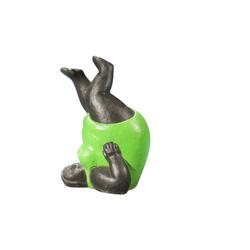 Statuette femme verte H65cm