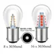 Ampoule de Clignotant pour Voiture Lumière Blanche DRL 2021 K 12V 24V 8/16 Puces Led P21W