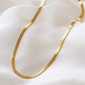 Free People Jewelry | 14k Gold Plated Choker Necklace | Color: Gold | Size: Os