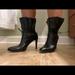 Gucci Shoes | Gucci Leather Ankle Boots | Color: Black | Size: 41