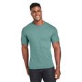 Hanes 42TB Adult Perfect-T Triblend T-Shirt in Green Clay Heather size XL