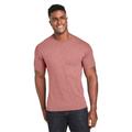 Hanes 42TB Adult Perfect-T Triblend T-Shirt in Mauve Heather size XL